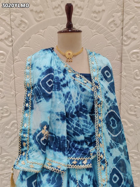 By Shibori Lehenga With Festive Wear