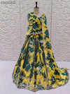 KcPc New Exquisite Chinon Silk Shibori Lehenga with Handcrafted Gotapatti Detailing SSB
