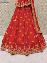 By Bandhani Lehenga With Festive Wear