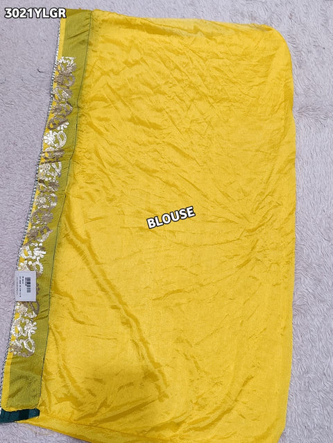 By Bandhani Lehenga With Gota Patti Work 