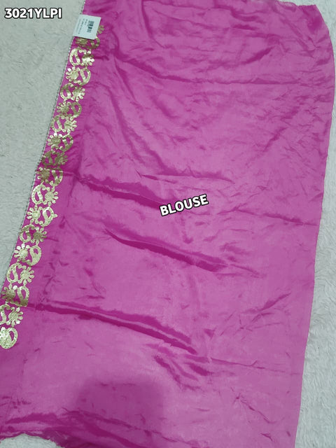 By Bandhani Lehenga With Gota Patti Work 