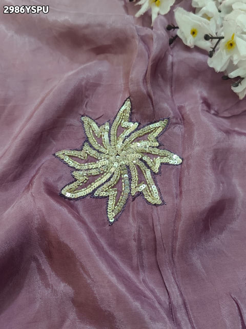 By Designer Saree with Sequence Work