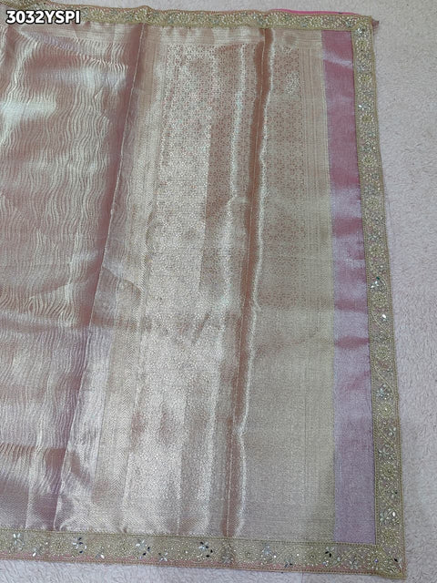 By Banarsi Saree With Traditional Wear