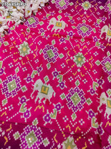 By Ikket Patola With Jaipuri GotapattiWork Saree