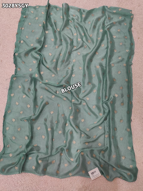 By Elegant Banarasi Style Saree with Exquisite Kashida Work