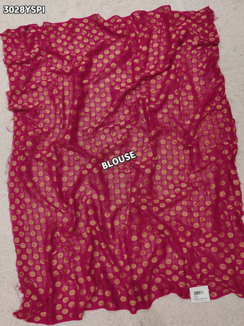 By Elegant Banarasi Style Saree with Exquisite Kashida Work