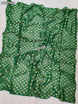 By Letest Elegant Banarasi Saree with Zari Border Perfect for Festive Wear
