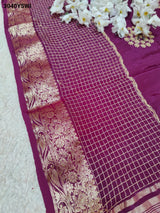 By Banarasi Style with Handcrafted Embroidery