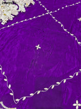 By Banarasi Saree With Cutdana Gotapatti Work