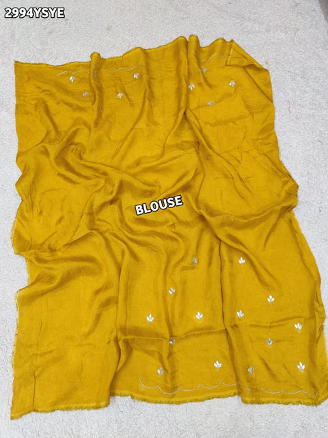 By Banarasi Saree With Cutdana Gotapatti Work