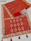 By Traditional Saree With Wedding Wear