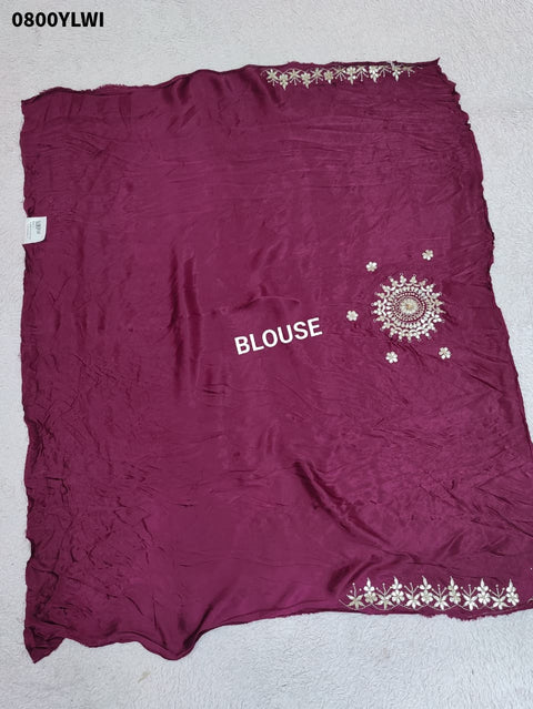 KcPc Pure Gaji silk With Gharchola Dupatta And Gota patti Work New Lehenga BTU