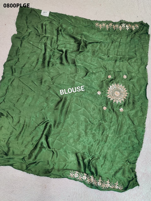 KcPc New Pure Gajji Silk With Gorgeous Gotapatti Handwork Lehenga  BTU