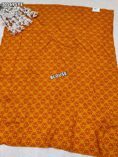 By Premium Munga Silk Saree with Kalamkari Design