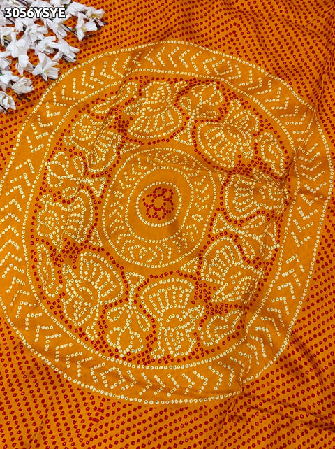 By Premium Munga Silk Saree with Kalamkari Design