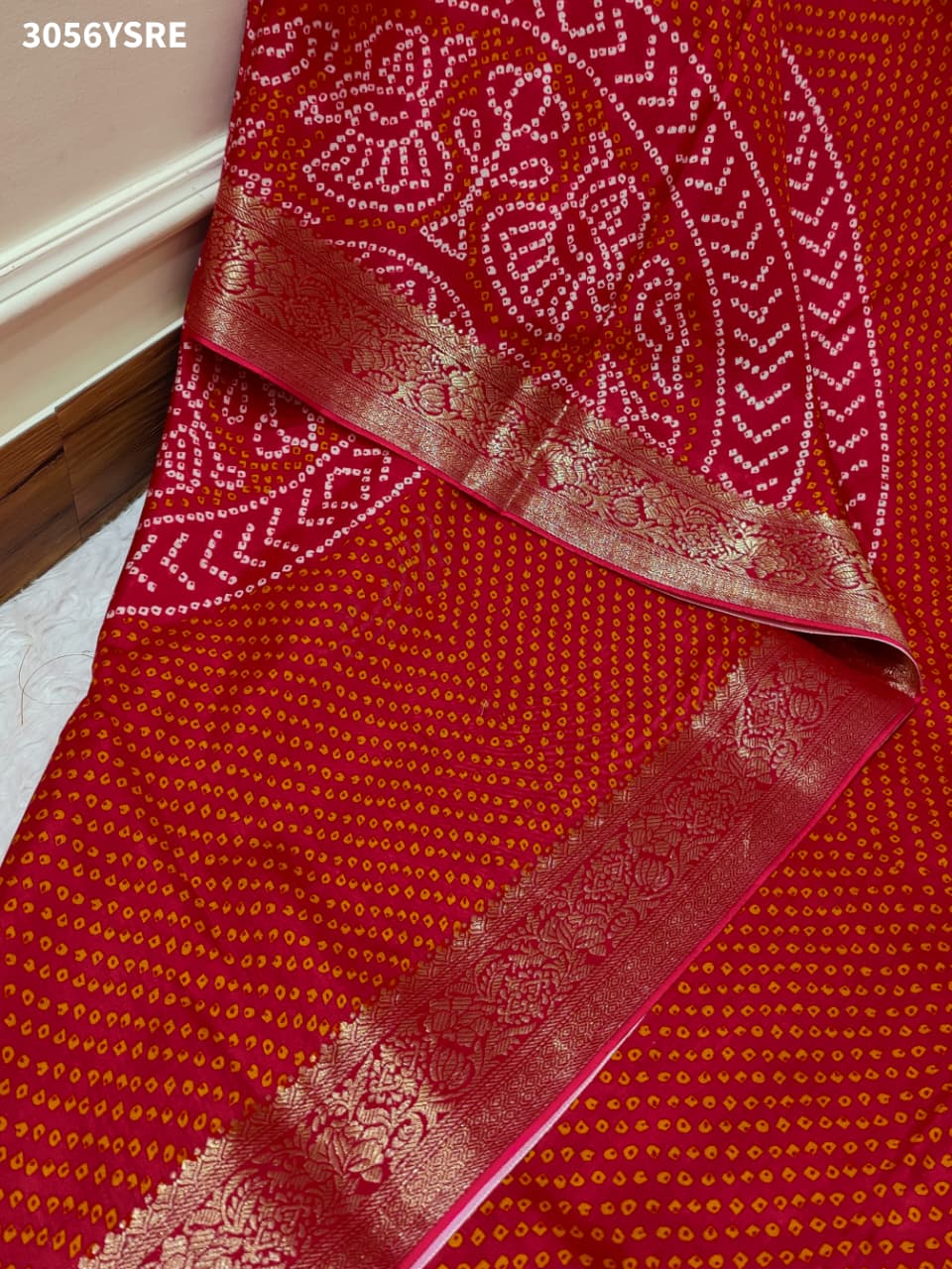 ByPremium Munga Silk Saree with Kalamkari Design