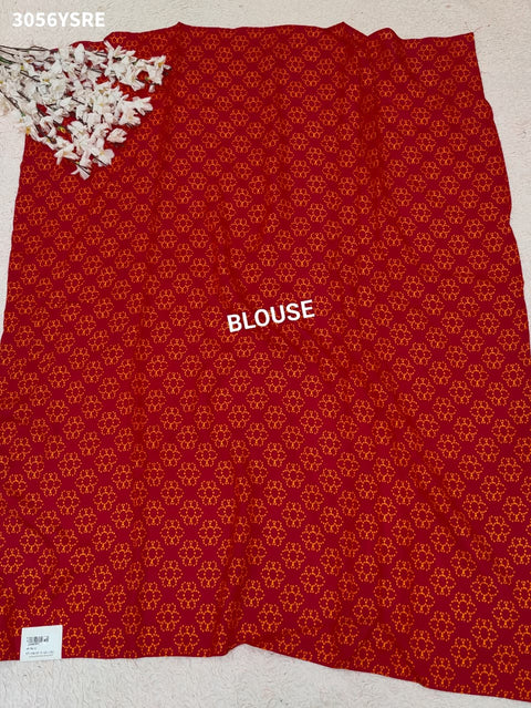 By  Premium Munga Silk Saree with Kalamkari Design