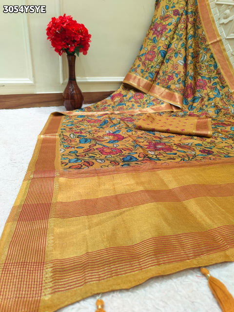 By Festive Pure Munga Silk Saree with Elegant Zari Border