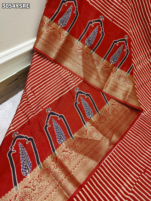 By Festive Pure Munga Silk Saree with Elegant Zari Border