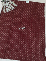Buy Pure Viscos Silk Printed Saree with Zari Border KcPc