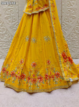 KcPc New Designer Crepe Silk Lehenga with Premium Gotapatti Work MHS