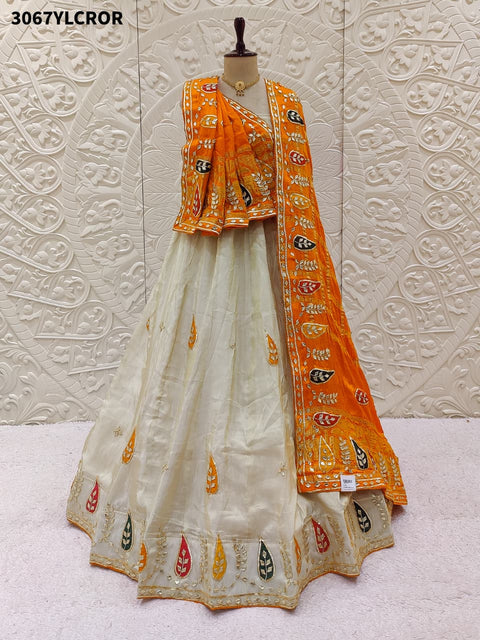 By New Classic Designer Lehenga with Handwork Finish