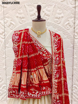 KcPc New Tissue Silk Jaipuri Lehenga with Gota Patti Hand WorkRTK