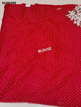 By Bandhani Saree with Elegant Gotapatti Work kcpc 7