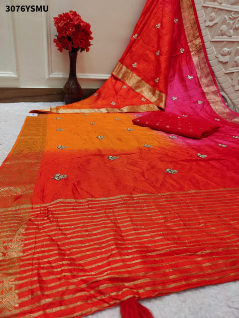 By Designer Saree With Festive Wear