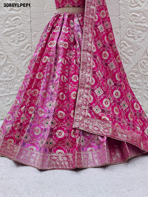 By Banarasi Lehenga With Traditional Wear