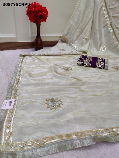 By Designer Saree With Festive Wear