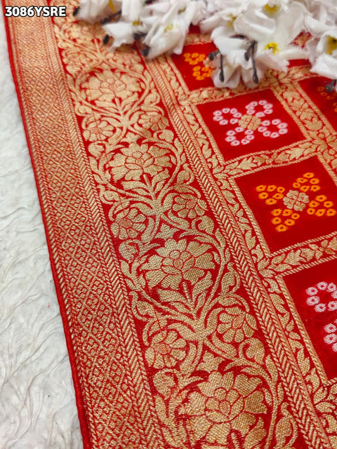 By New Premium Georgette Banarasi Zari Weaving Saree KCPC