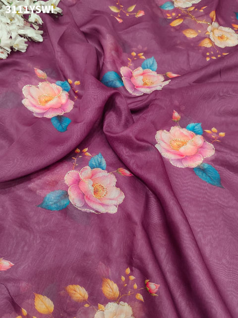 By Printed Saree for Everyday Casual Wear KCPC