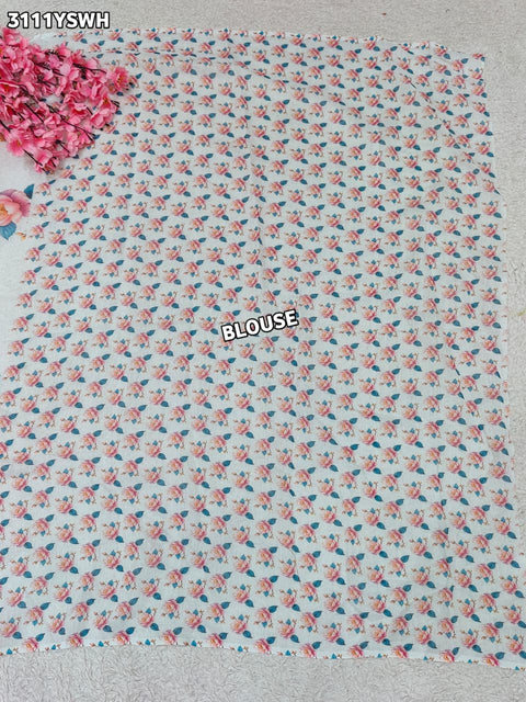 By Printed Saree for Everyday Casual Wear KCPC