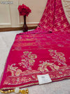 By Traditional Banarasi Style Saree With Elegant White Cutdana Work KCPC