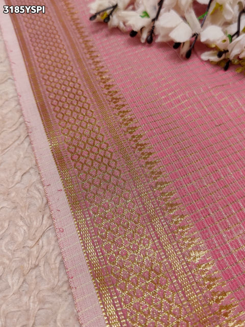 By New Banarasi Style Saree with Gotapatti Work KcPc 