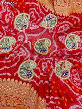 Buy New Bandhani Style Pila Chunri With Traditional Wear KcPc
