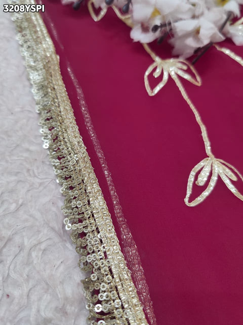 Buy New Traditional Saree with Elegant Gota Patti Work KcPc 