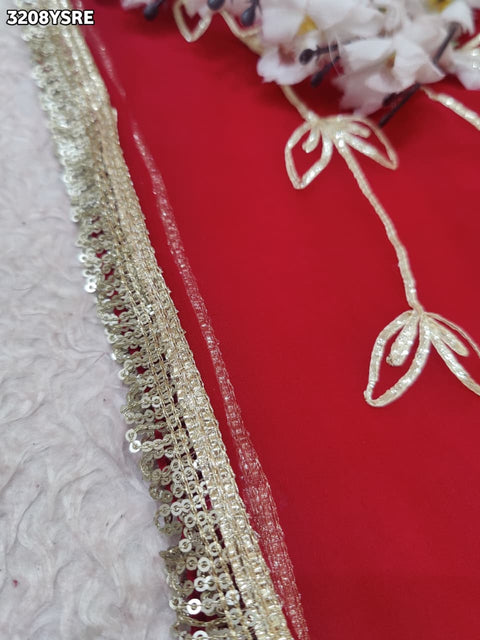 Buy New Traditional Saree with Elegant Gota Patti Work KcPc 