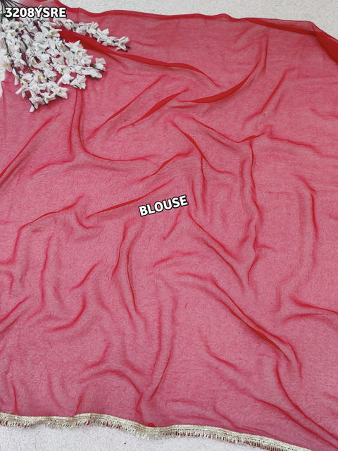 Buy New Traditional Saree with Elegant Gota Patti Work KcPc 