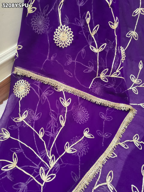 Buy New Traditional Saree with Elegant Gota Patti Work KcPc 