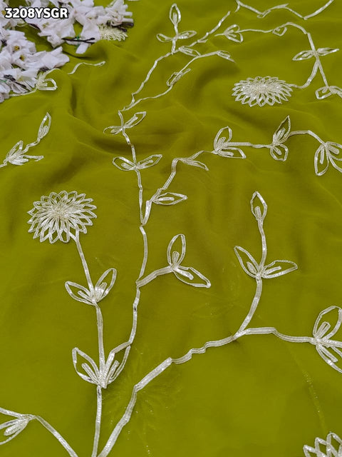 Buy New Traditional Saree with Elegant Gota Patti Work KcPc 