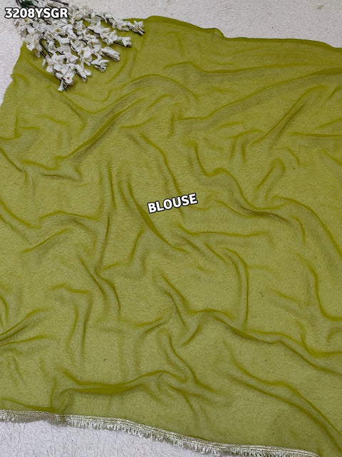 Buy New Traditional Saree with Elegant Gota Patti Work KcPc 