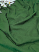 By Banarsi Style Saree With Zari borderKcPc