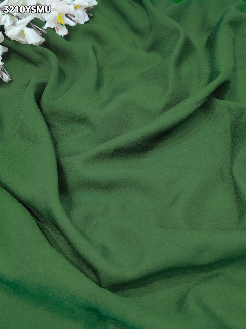 By Banarsi Style Saree With Zari border  KcPc