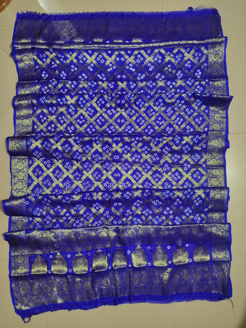 KcPc New Art Silk Banarasi Style Dupatta Combo Sat (14 PCS )