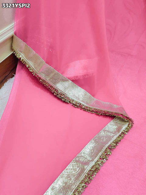 KcPc New Premium Quality Georgette Saree for Festive Occasions    MHS