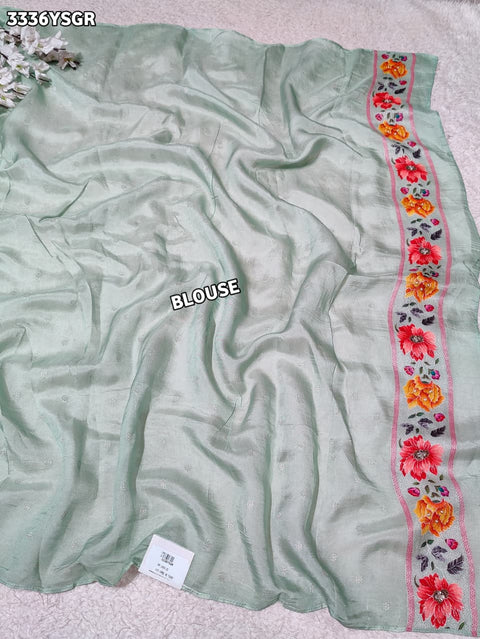 KcPc New Royal Festive Collection Tissue Silk Kalamkari Saree with Traditional Gulin Work RB