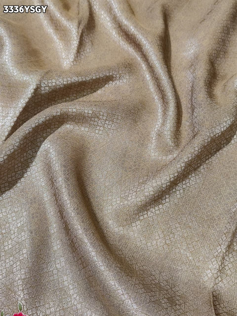 KcPc New Traditional Kalamkari Art in Pure Tissue Silk Saree with Gulin Detailing   RB