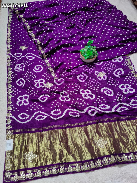 KcPc New Premium Modal Silk Bandhani Saree for Festive Occasions   VND